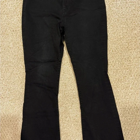 Pilcro Black Denim Pants-Anthropologie 33T - Picture 5 of 7